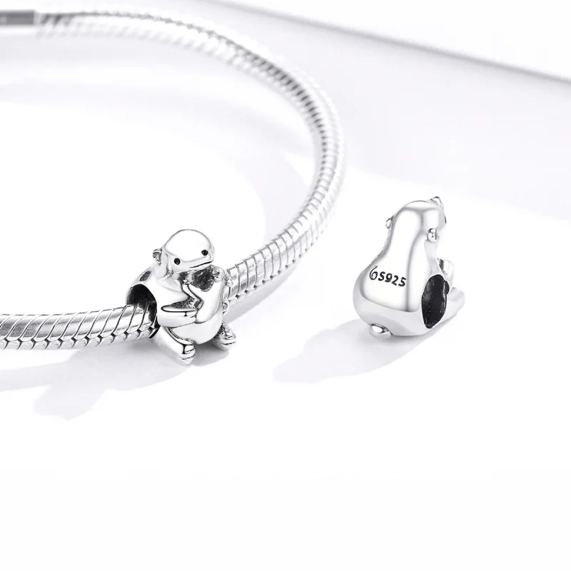 (Bild für) Warmer Eisbär-Charm im Pandora-Stil - BSC297 - Ansicht 4