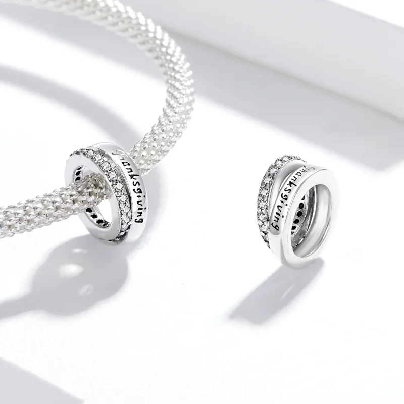 (Bild für) Warmer Thanksgiving-Charm im Pandora-Stil - SCC1632 - Ansicht 4