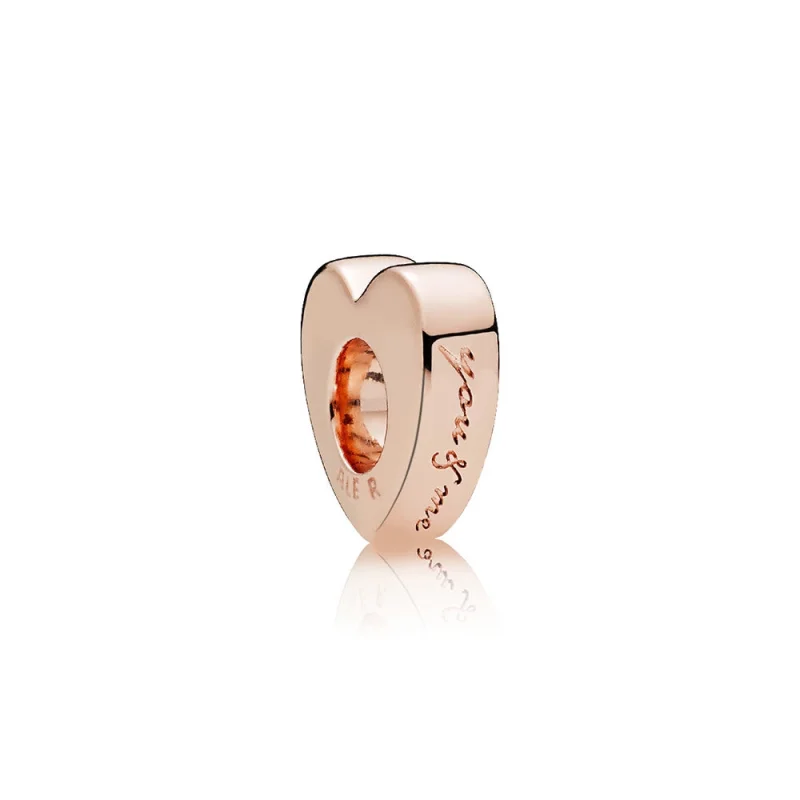 (Bild für) Abstandhalter mit zwei Herzen, PANDORA Rose™ Red CZ - 786559CZR - Ansicht 2