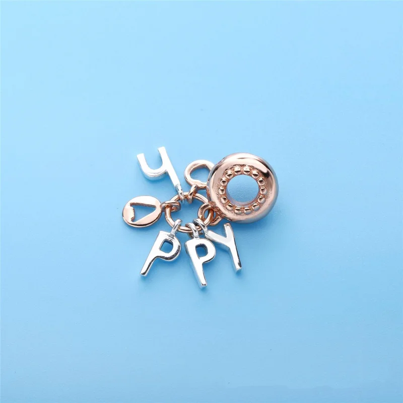 (Bild für) Charm-Anhänger „Be Happy“, PANDORA Rose - 787017NPO - Ansicht 4