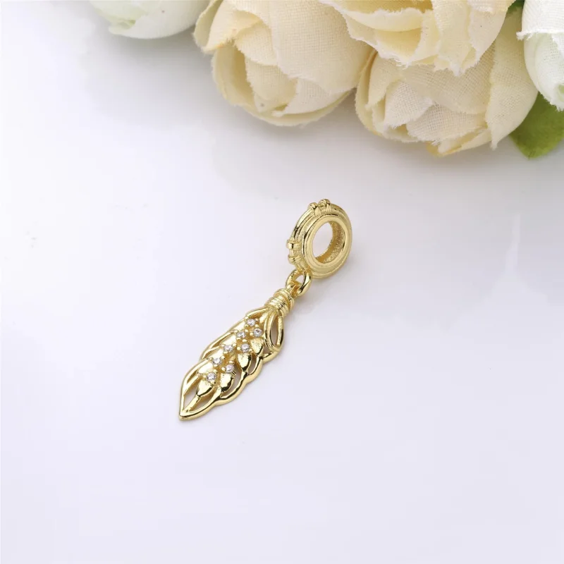 (Bild für) Charm-Anhänger „Schwimmende Körner“, PANDORA Shine™ und klare CZ - 767586CZ - Ansicht 2