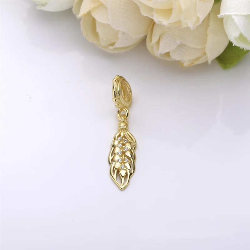 (Bild für) Charm-Anhänger „Schwimmende Körner“, PANDORA Shine™ und klare CZ - 767586CZ - Ansicht 3