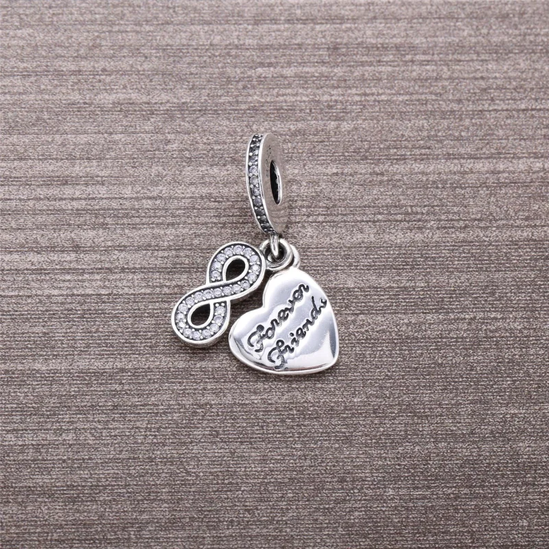 (Bild für) Charm Forever Friends Pandora - 791948CZ - Ansicht 2