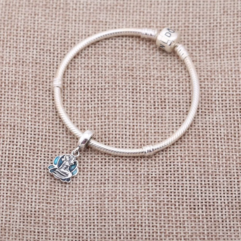 (Bild für) Disney, PANDORA Ariel & Muschel-Anhänger - 791895EN111 - Ansicht 2