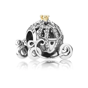 (Bild für) Disney, PANDORA Aschenputtels Kürbis-Kutschen-Charm - 791573CZ