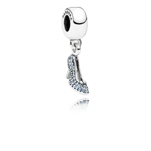 (Bild für) Disney, PANDORA Cinderella Funkelnder Slipper-Anhänger - 791470CFL