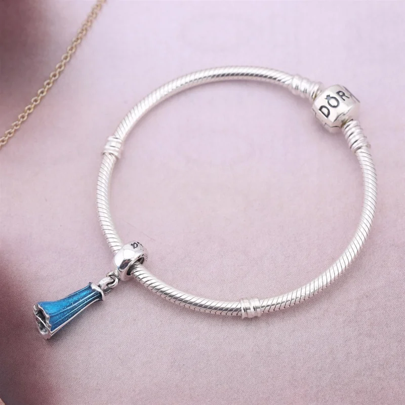(Bild für) Disney, PANDORA Elsas Kleid-Anhänger - 791590ENMX - Ansicht 2