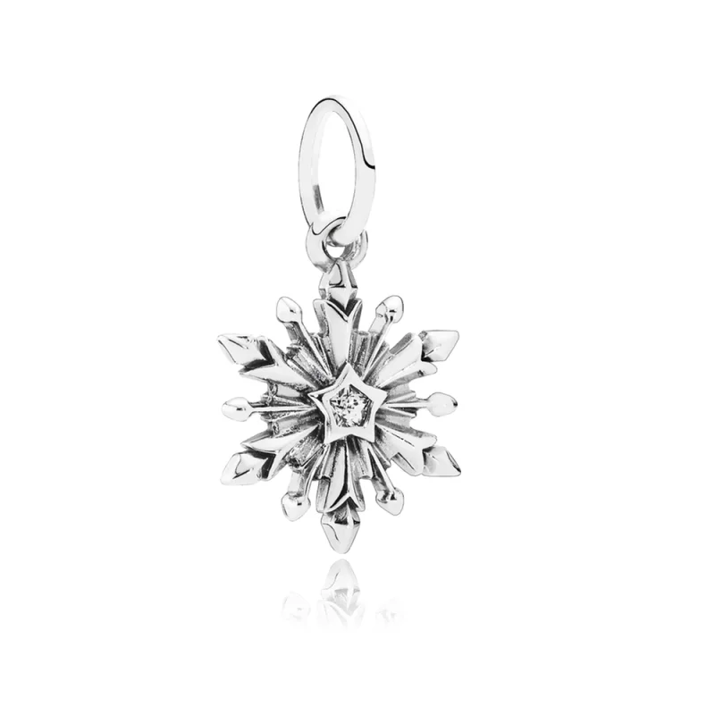 (Bild für) Disney, PANDORA Frozen Schneeflocken-Anhänger - 791564CZ