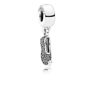 (Bild für) Disney, PANDORA Jasmine's Sparkling Slipper-Anhänger - 791790MCZ