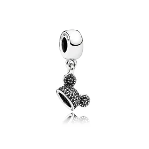 (Bild für) Disney, PANDORA Mickey Mouse „Mickey Ear Hat“ baumelnder Anhänger - 7501055880567P