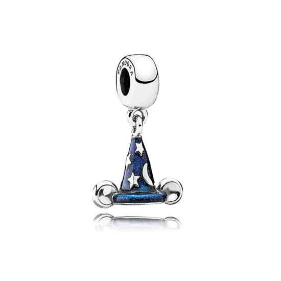 (Bild für) Disney, PANDORA Mickey Mouse „Mickeys Zauberhut“-Anhänger zum Anhängen - 7501055880565P