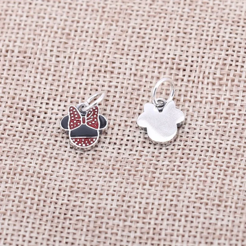 (Bild für) Disney, PANDORA Minnie Icon Style Anhänger-Anhänger - 791460ENMX - Ansicht 3