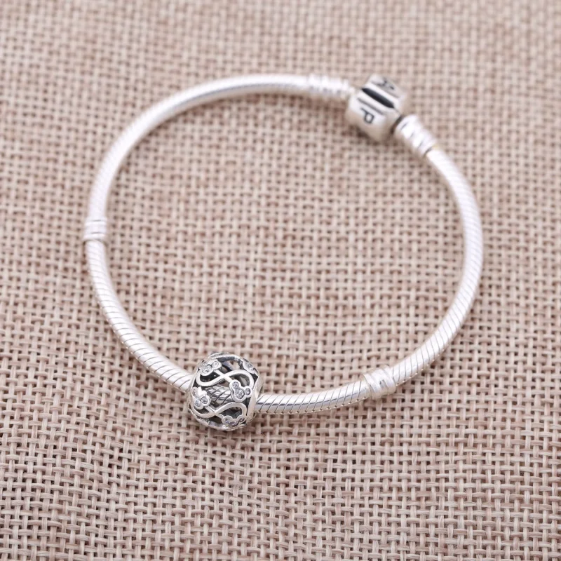 (Bild für) Disney, PANDORA Minnie & Mickey Infinity-Charm - 791462CZ - Ansicht 2