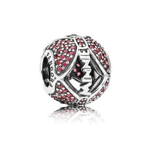 (Bild für) Disney, PANDORA Minnie Mouse „Minnie's Sparkling Bow“-Charm - 7501055880562P