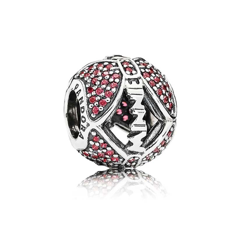 (Bild für) Disney, PANDORA Minnie Mouse „Minnie's Sparkling Bow“-Charm - 7501055880562P