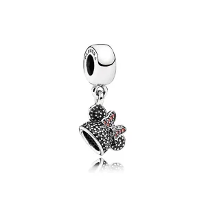 (Bild für) Disney, PANDORA Minnie Mouse „Minnie Sparkling Ear Hat“ baumelnder Anhänger - 7501055880566P