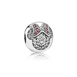 (Bild für) Disney, PANDORA Minnie Pavé Clip-Charm - 791450CZ