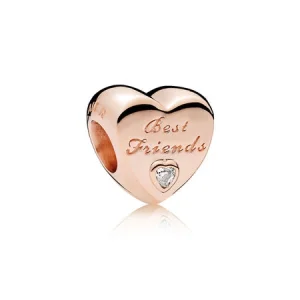 (Bild für) Freundschafts-Herz-Charm, PANDORA Rose™ Clear CZ - 781727CZ