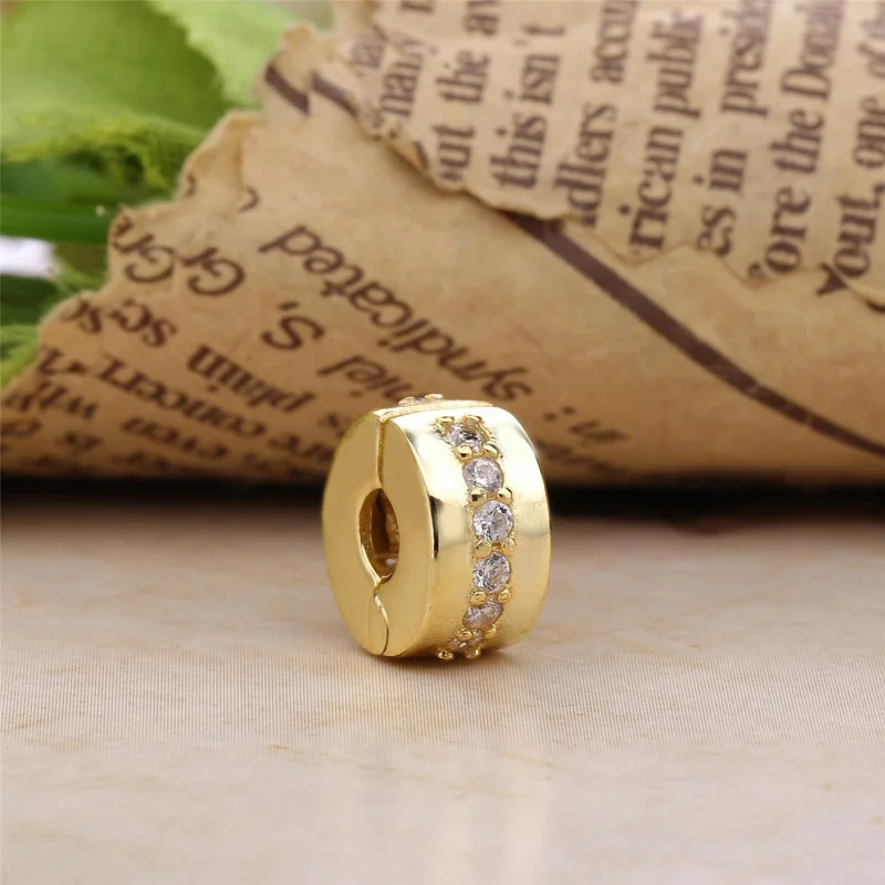 (Bild für) Glänzender Pfad-Clip, PANDORA Shine™ Yellow Clear CZ - 767051CSY - Ansicht 2