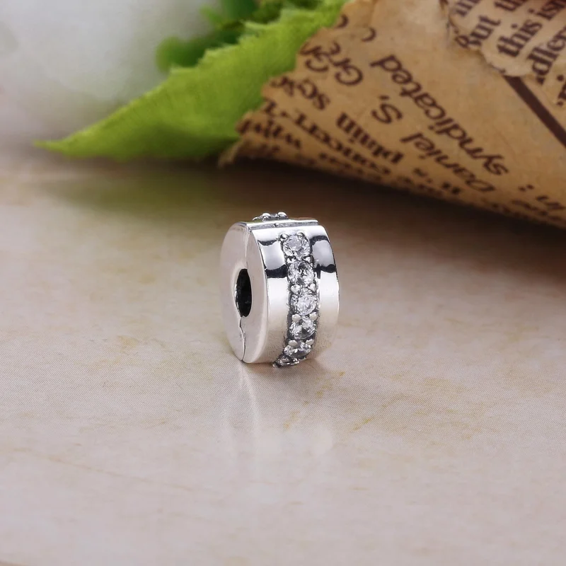 (Bild für) Glänzender Pfad-Clip, PANDORA Shine™ Yellow Clear CZ - 767051CSY - Ansicht 3