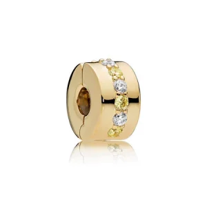 (Bild für) Glänzender Pfad-Clip, PANDORA Shine™ Yellow Clear CZ - 767051CSY