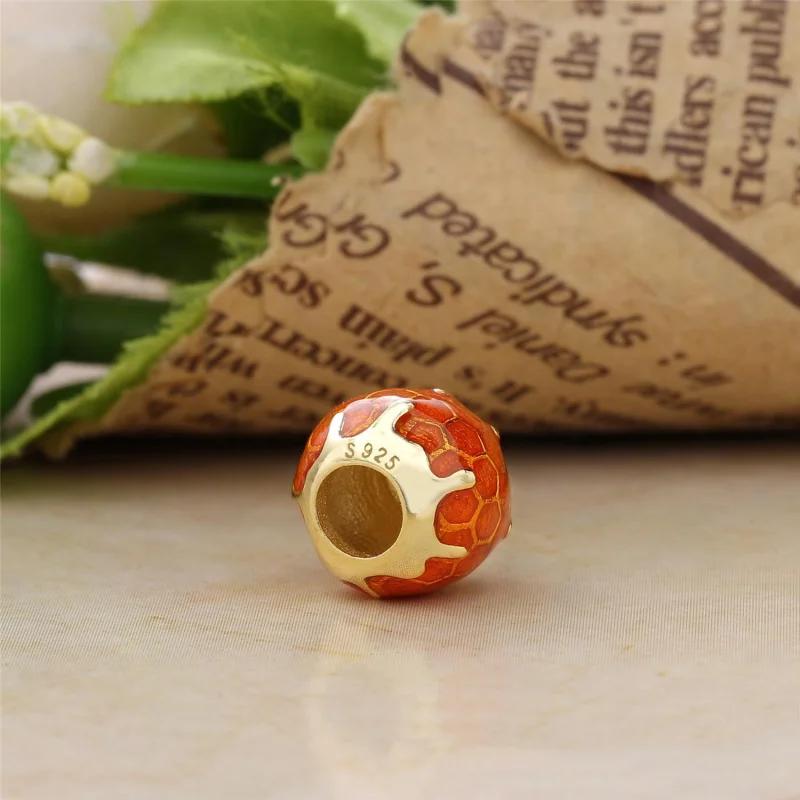 (Bild für) Goldener Honig-Charm, PANDORA Shine™ warme gelbe Emaille - 767120EN158 - Ansicht 4