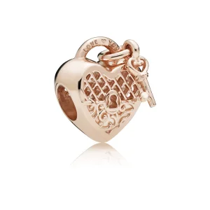 (Bild für) „Love You“-Schloss-Charm, PANDORA Rose™ - 787655