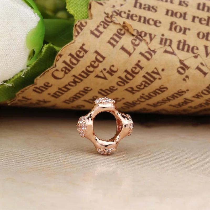 (Bild für) Moderner LovePods™ Spacer, PANDORA Rose™ & Clear CZ - 787292CZ - Ansicht 3