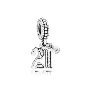 (Bild für) PANDORA 21 Years of Love Anhänger, klare CZ - 797263CZ