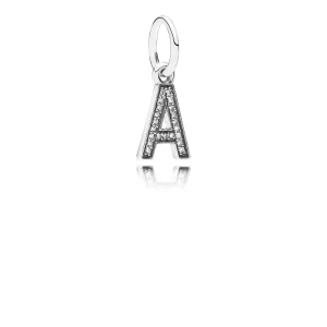(Bild für) PANDORA-Anhänger „Buchstabe A“. - 791313CZ