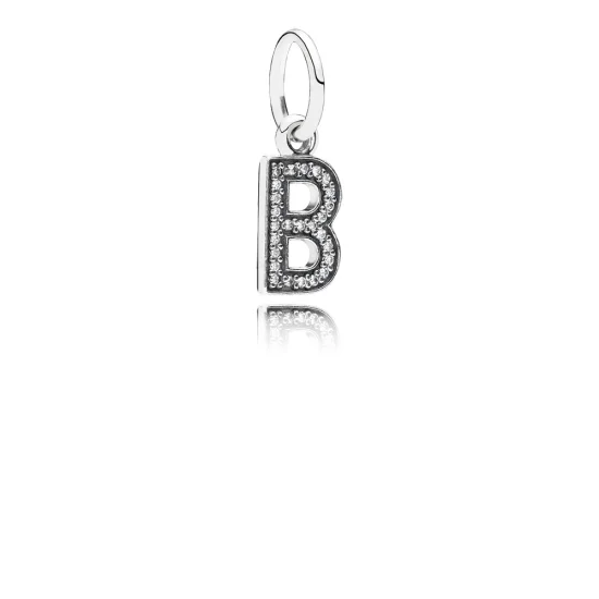 (Bild für) PANDORA-Anhänger „Buchstabe B“. - 791314CZ