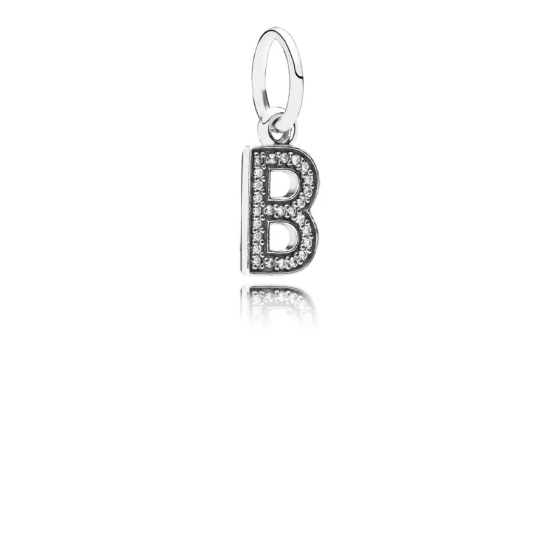 (Bild für) PANDORA-Anhänger „Buchstabe B“. - 791314CZ