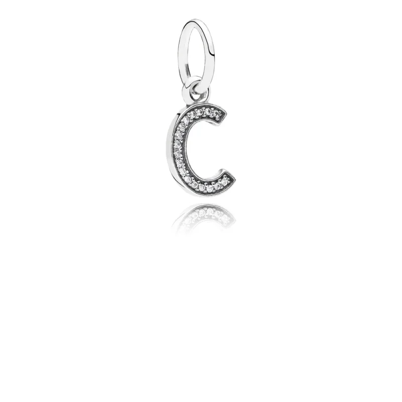 (Bild für) PANDORA-Anhänger „Buchstabe C“. - 791315CZ