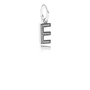 (Bild für) PANDORA-Anhänger „Buchstabe E“. - 791317CZ