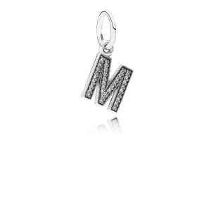 (Bild für) PANDORA-Anhänger „Buchstabe M“. - 791325CZ