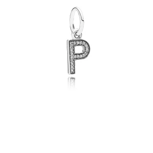 (Bild für) PANDORA-Anhänger „Buchstabe P“. - 791328CZ