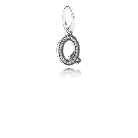 (Bild für) PANDORA-Anhänger „Buchstabe Q“. - 791329CZ