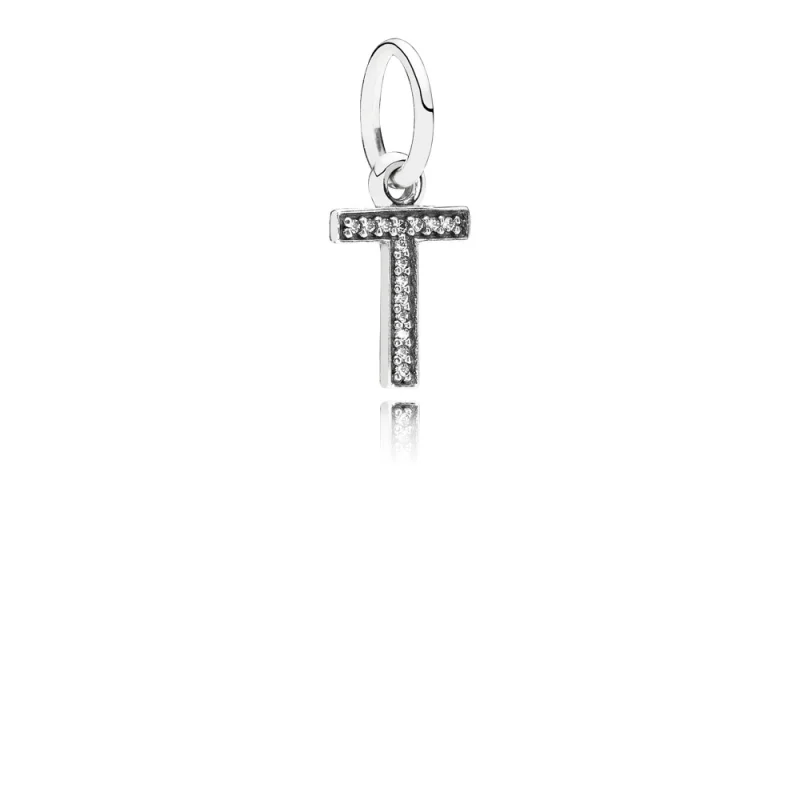 (Bild für) PANDORA-Anhänger „Buchstabe T“. - 791332CZ