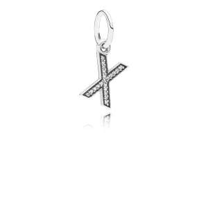 (Bild für) PANDORA-Anhänger „Buchstabe X“. - 791336CZ