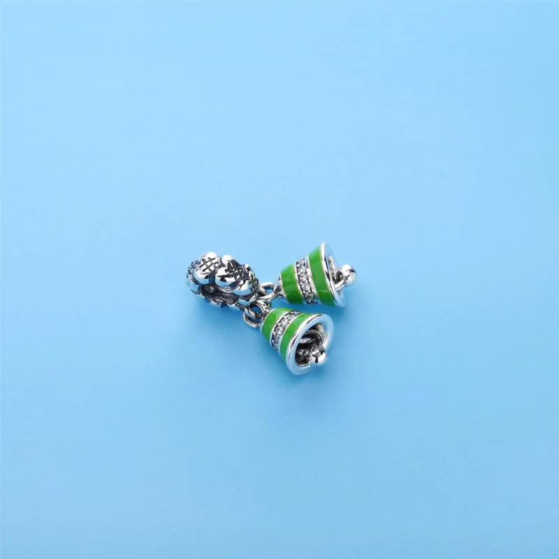 (Bild für) PANDORA Anhänger mit grünen Glocken - 791230A - Ansicht 4
