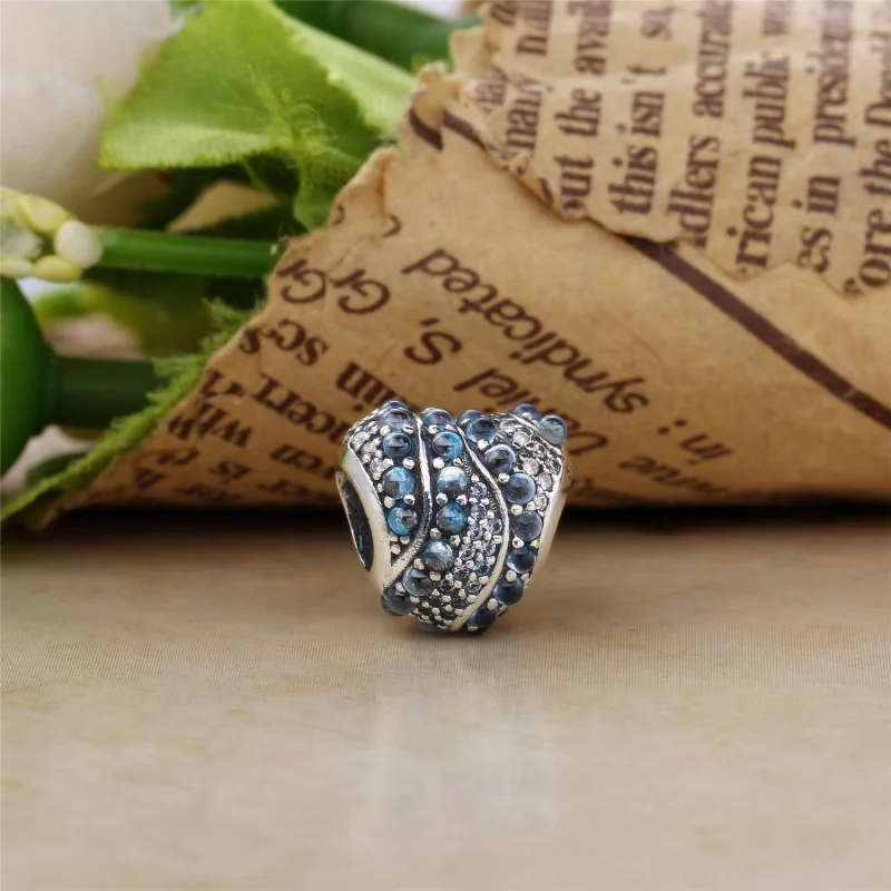 (Bild für) Pandora Aqua Heart Charm - 797015NABMX - Ansicht 2