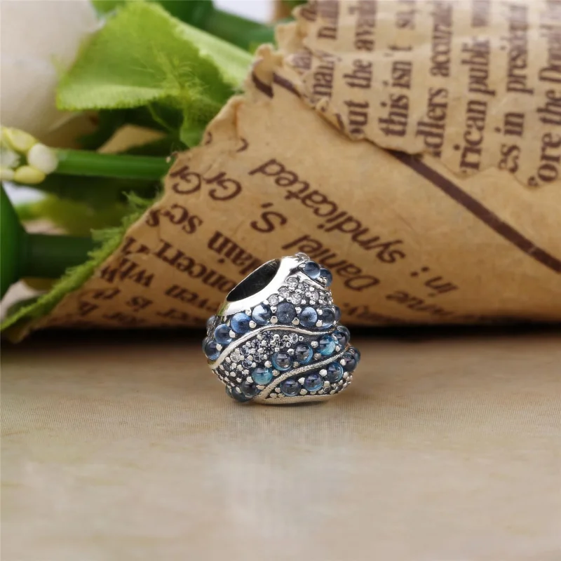 (Bild für) Pandora Aqua Heart Charm - 797015NABMX - Ansicht 3