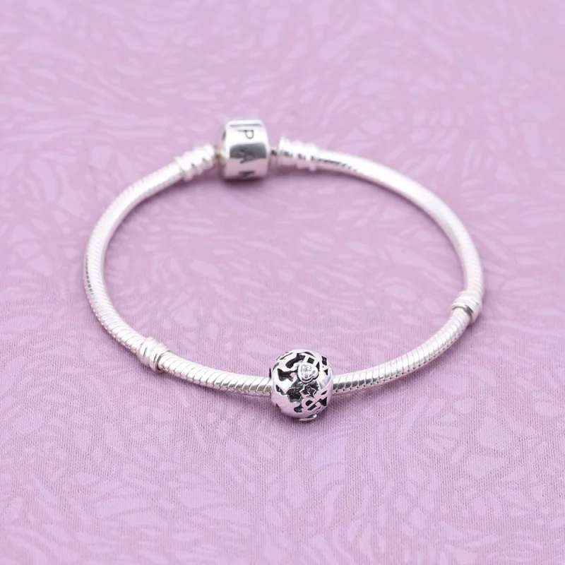 (Bild für) PANDORA Around The World Openwork-Charm - 791718CZ - Ansicht 2
