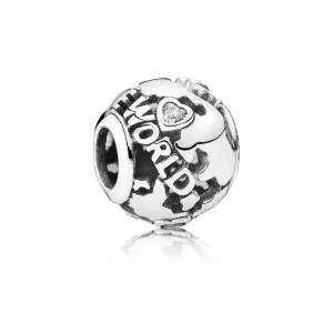 (Bild für) PANDORA Around The World Openwork-Charm - 791718CZ
