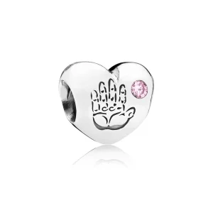 (Bild für) PANDORA Baby Girl Charm, rosa CZ - 791280PCZ
