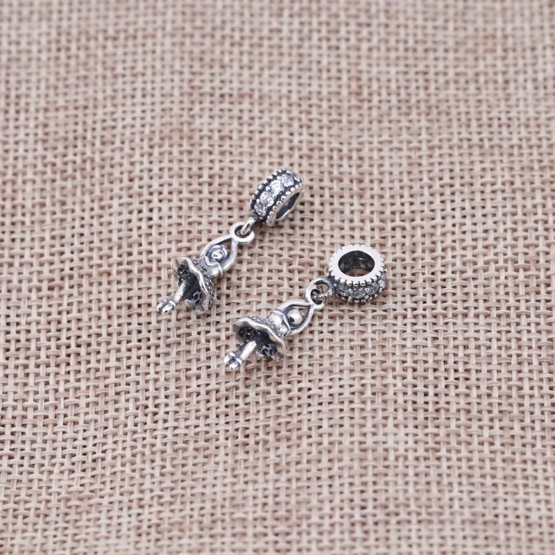 (Bild für) PANDORA Ballerina-Anhänger-Charm - 791365CZ - Ansicht 2