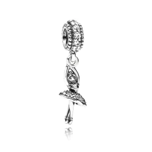 (Bild für) PANDORA Ballerina-Anhänger-Charm - 791365CZ