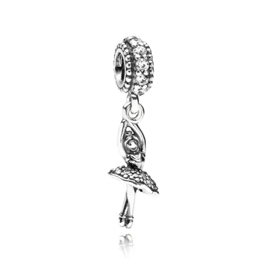 (Bild für) PANDORA Ballerina-Anhänger-Charm - 791365CZ