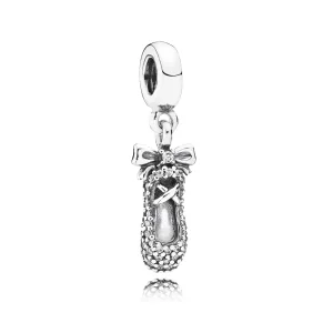 (Bild für) PANDORA Ballettschuh-Anhänger-Charm - 791506CZ