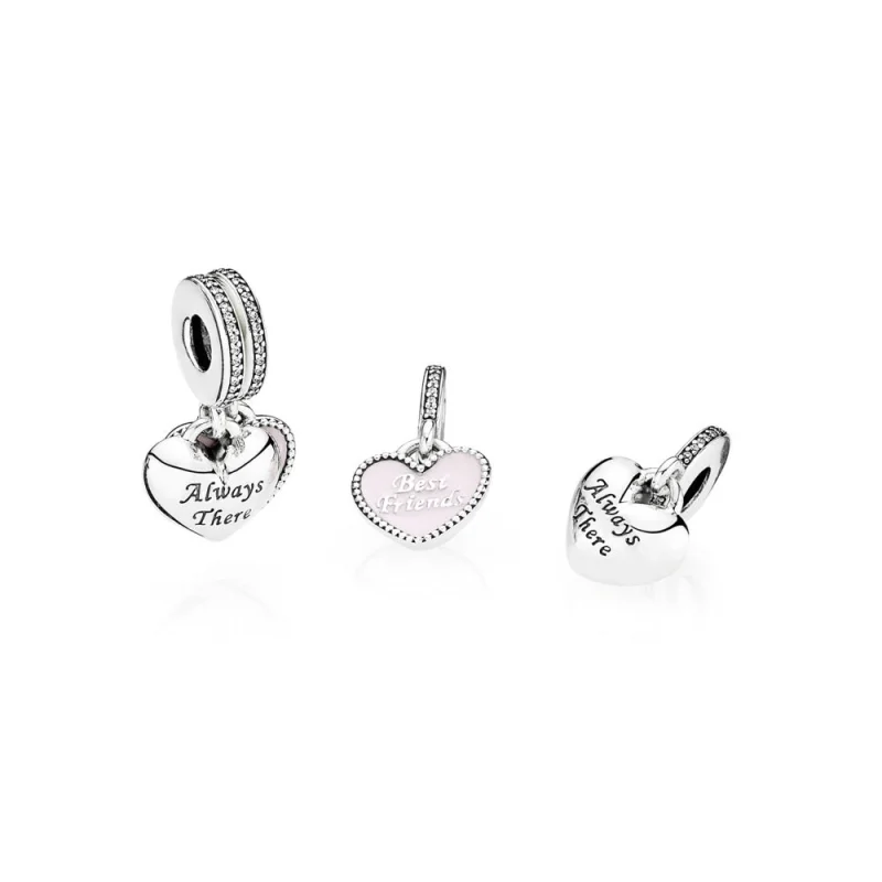 (Bild für) PANDORA Best Friends-Anhänger-Charm - 791950CZ - Ansicht 2